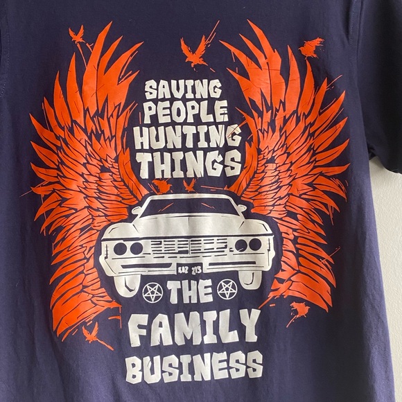 Supernatural graphic Tee shirt (unisex) - Picture 2 of 2